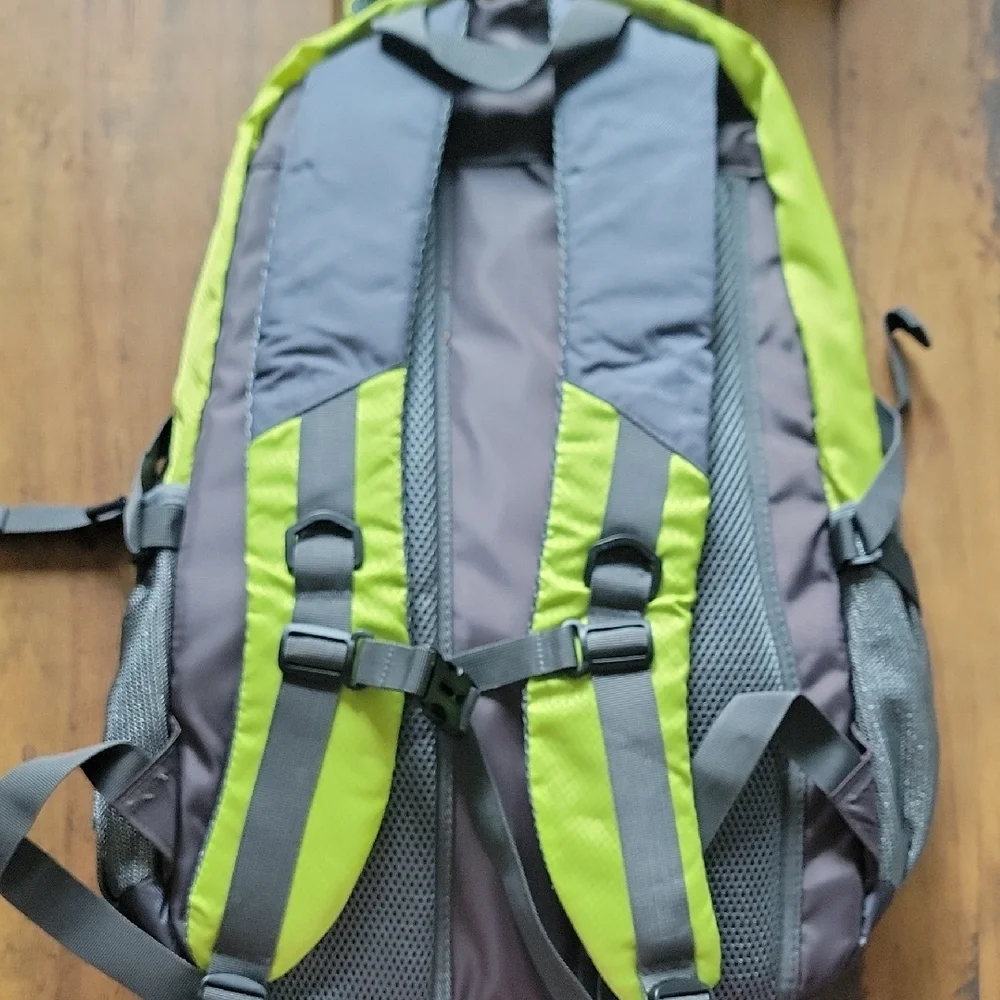 NWOT Green and Gray Men's Backpack
